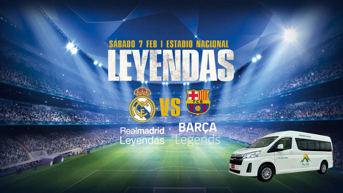 FC Barcelona vs Real Madrid Leyendas